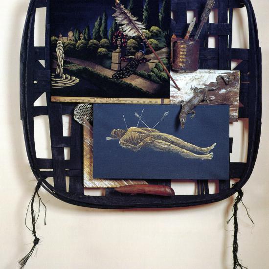 Willing Spirit-Weak Flesh 38x39x18 Mixed media © 1991